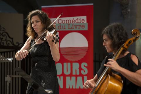 Léonor de Récondo & Elisa Joglar - Lecture musicale "Le grand feu"